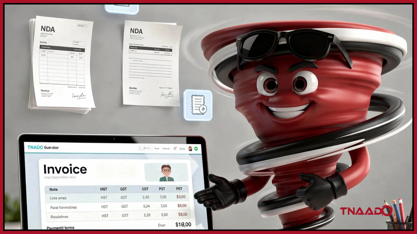 Free Invoice Generator Canada – Invoice Template & Invoice Maker (No Sign-Up)