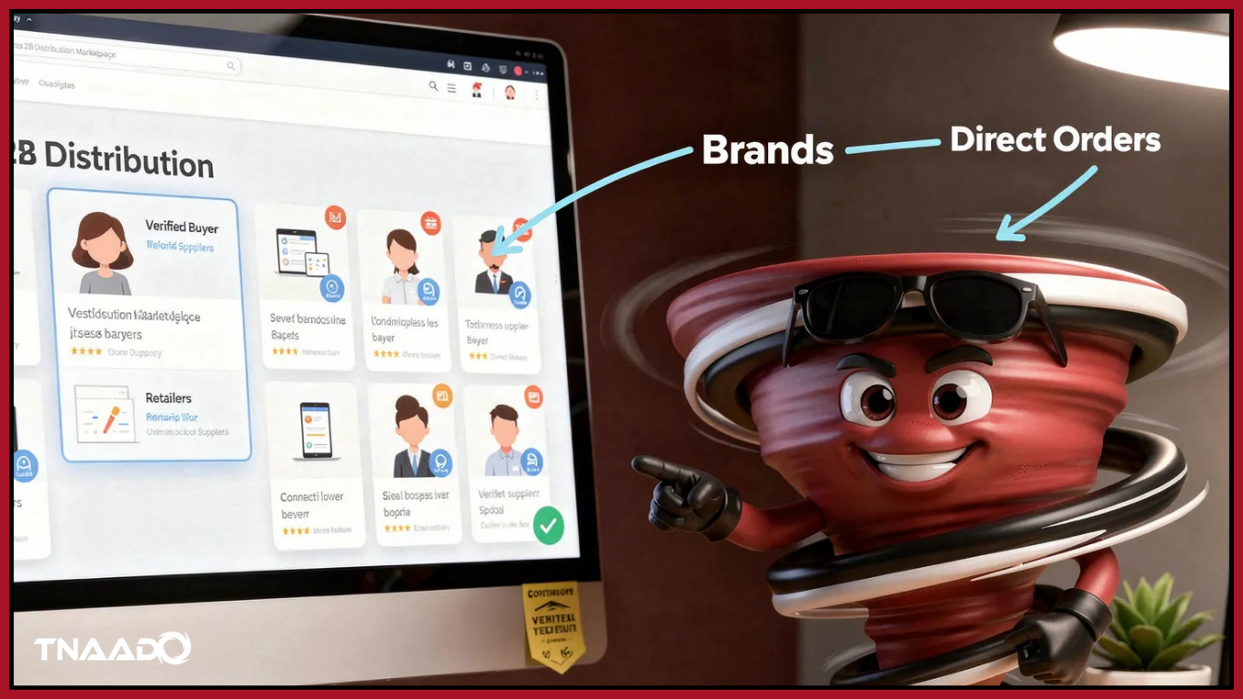 B2B Distribution Marketplace – Direct Brand to Retail Connection